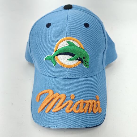 Miami Dolphins NFL Football Hat Light Blue Adjustable - Picture 1 of 4